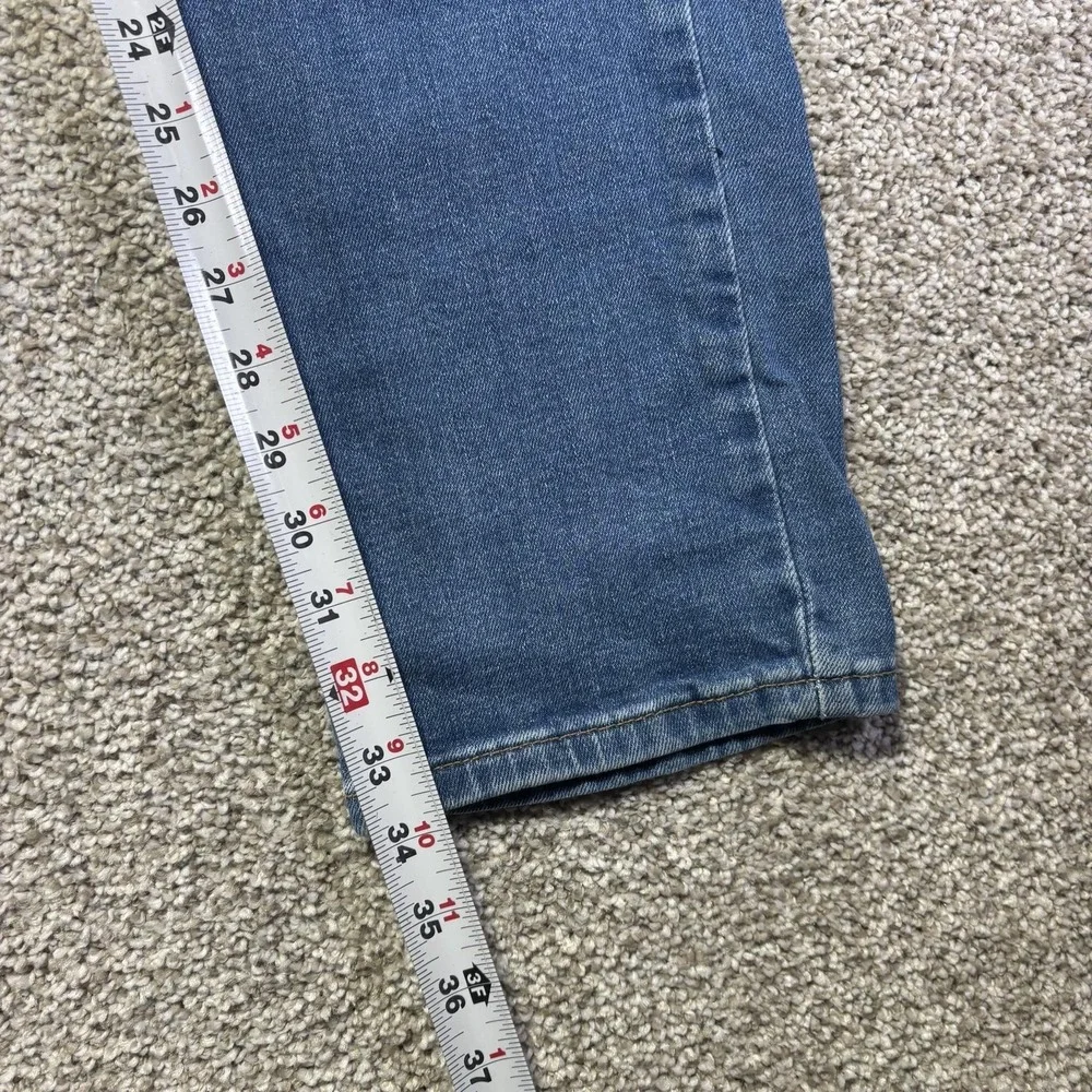 Levis 511 Slim Straight Jeans Mens 34x36 Medium Wash Blue Stretch 04511-3920
